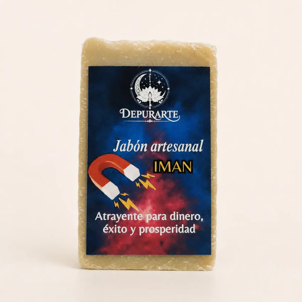 Jabón energético Imán con laurel