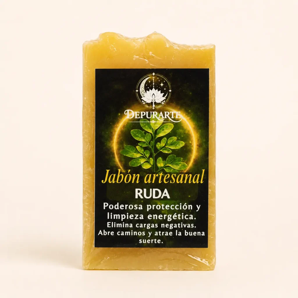 Jabón energético de Ruda