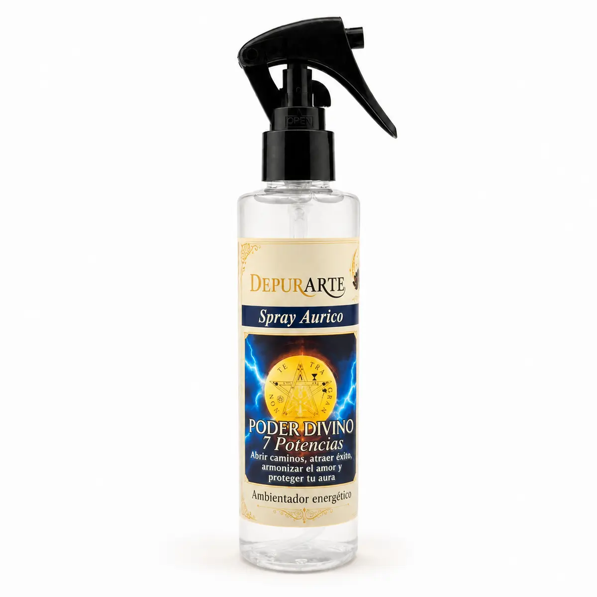 Spray áurico Poder Divino 7 Potencias