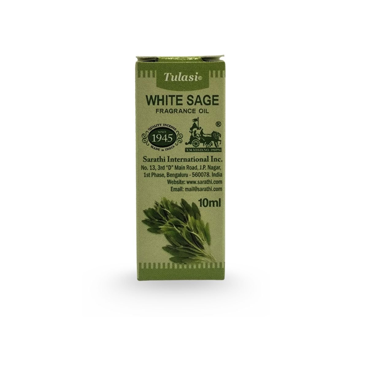 Aceite aromático Salvia Blanca Tulasi