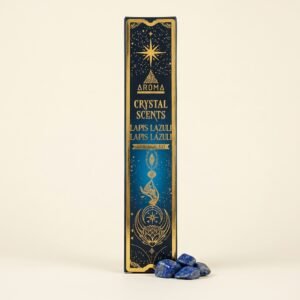 Incienso Orgánico Lapislázuli con Cristales — Crystal Scents (Smudge Kit)