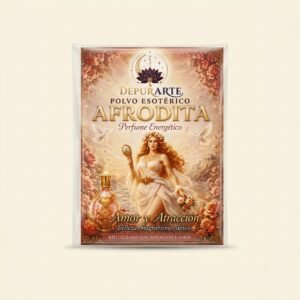 Polvo Esotérico Afrodita – Perfume Energético de Amor y Atracción (5 g)