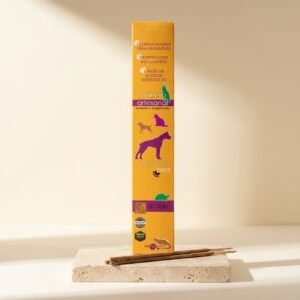 Incienso artesanal Mascotas · Lavanda y bergamota · 16 varillas