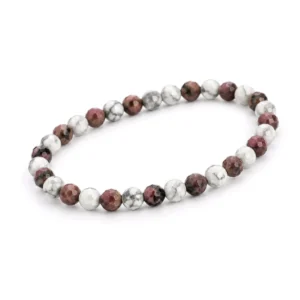 Pulsera Equilibrio Emocional – Minerales Facetados 4 mm