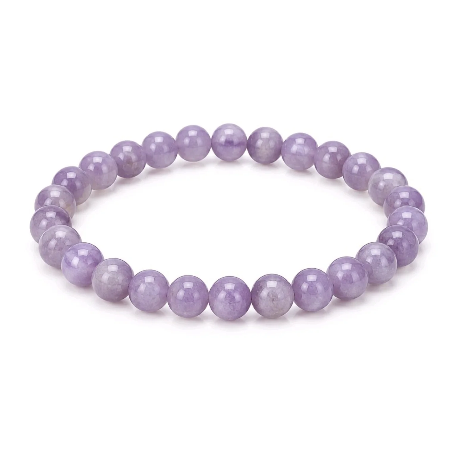 Pulsera Piedra Lavanda 6 mm