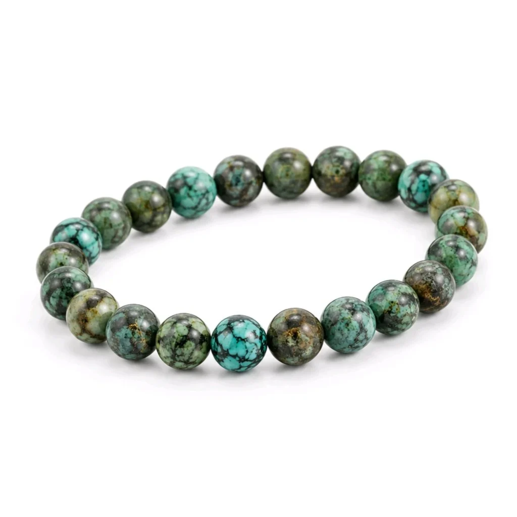 Pulsera Turquesa Africana 8 mm