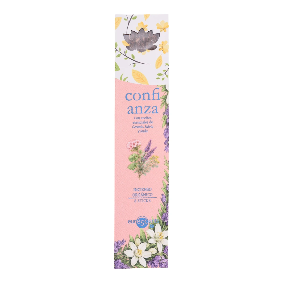 Incienso orgánico Confianza – 8 varillas