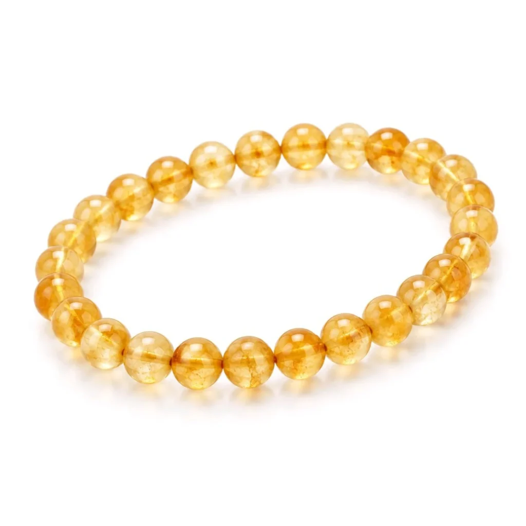 Pulsera de Citrino 6 mm