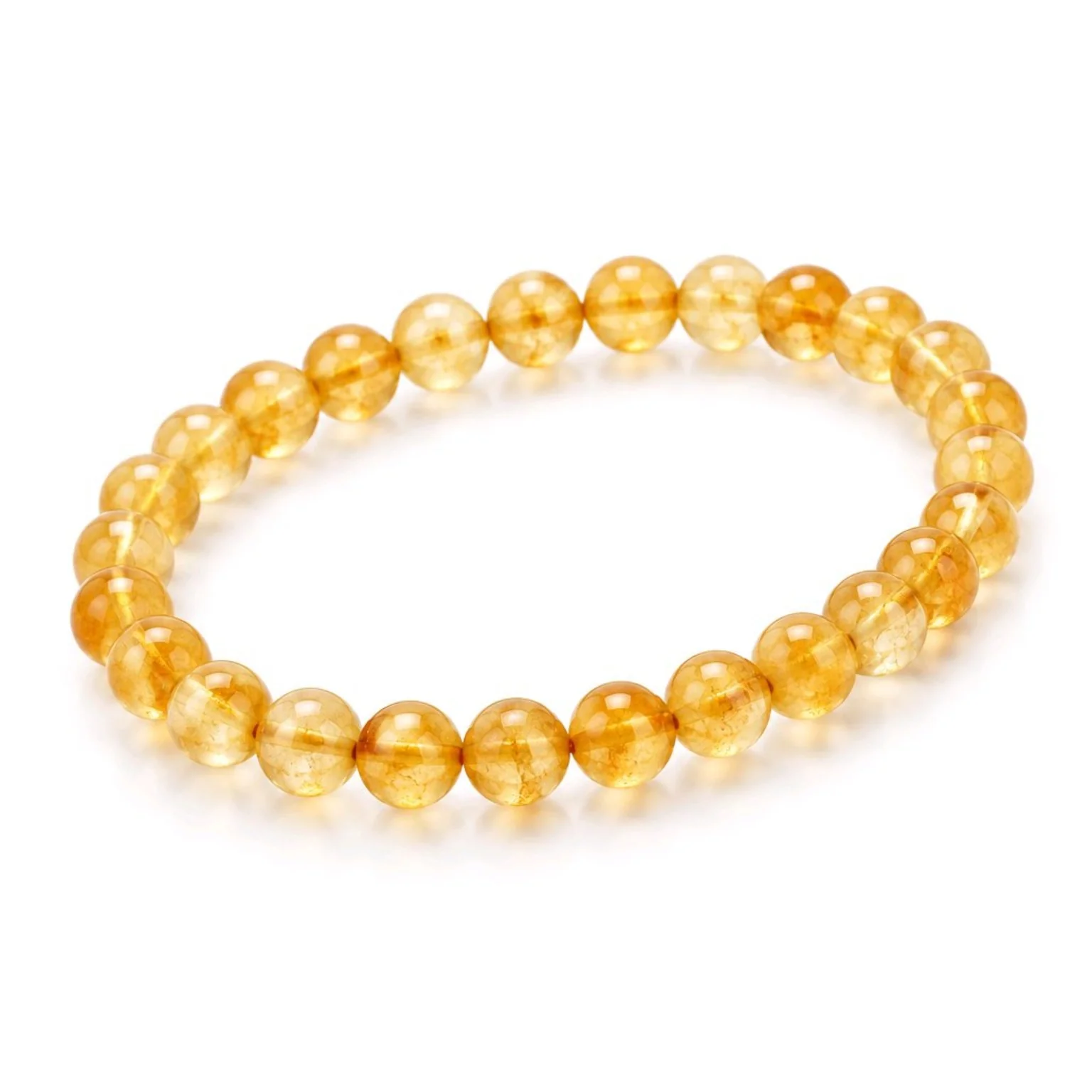 Pulsera de Citrino 6 mm