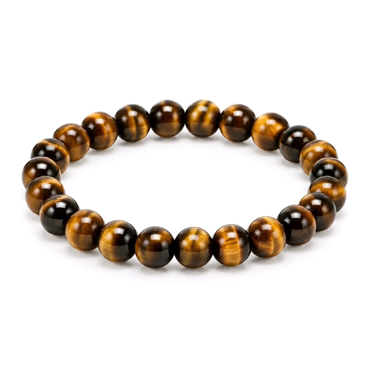 Pulsera Ojo de Tigre 8 mm