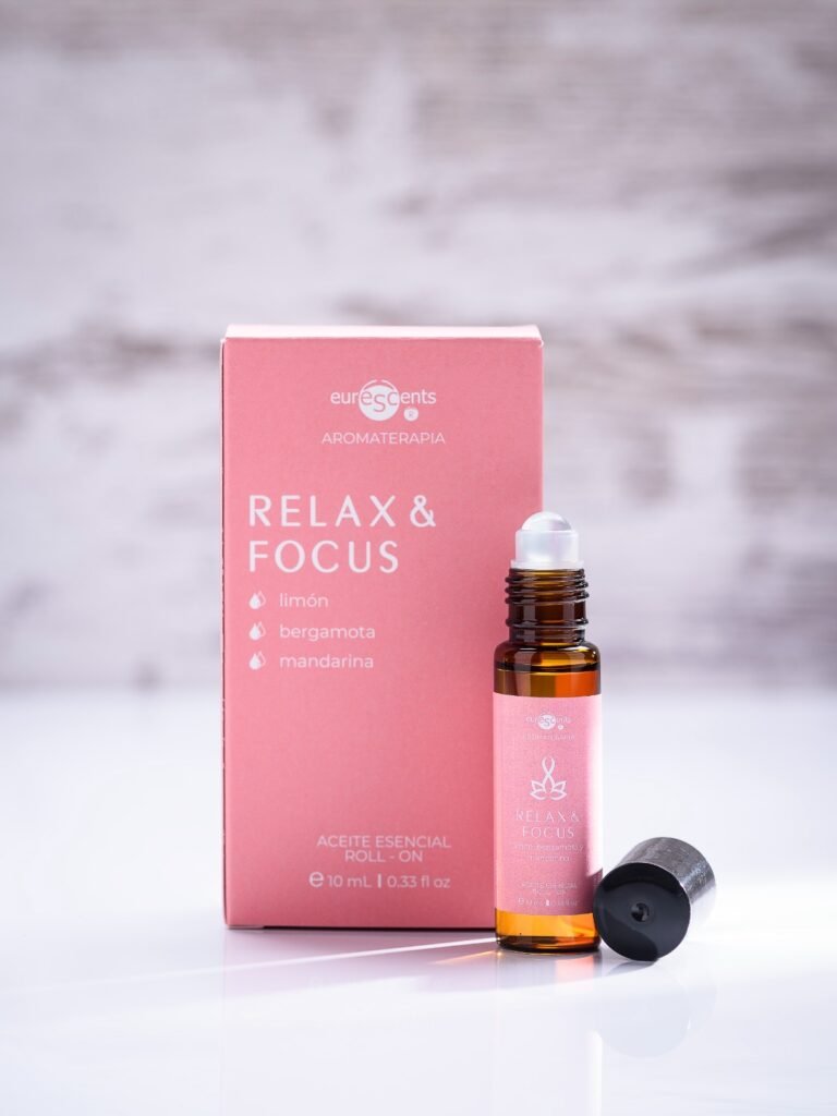 Roll-on Aromaterapia Relax & Focus EuroScents 10 ml