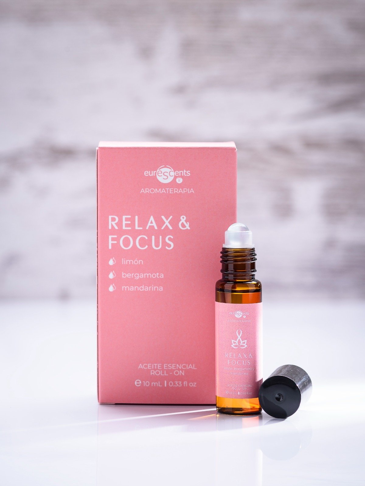 Roll-on Aromaterapia Relax & Focus EuroScents 10 ml