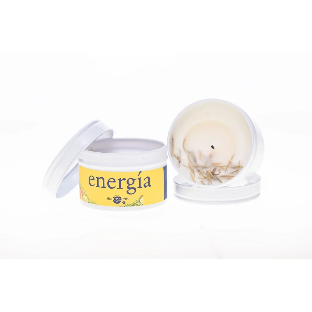 Vela vegetal con hierbas Energía – 100 g