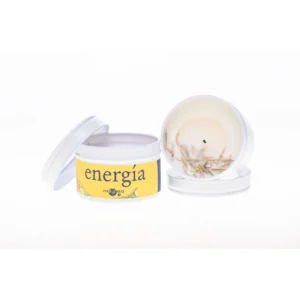 Vela vegetal con hierbas Energía – 100 g